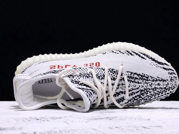 Black 350 CP9654 Zebra White Boost Yeezy V2 Adidas 0817